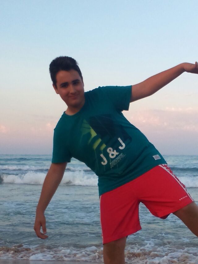 Disfrutando del mar