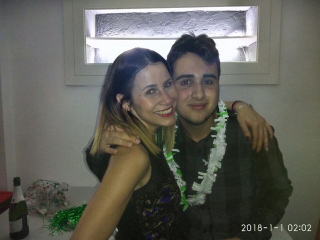 Con su tía