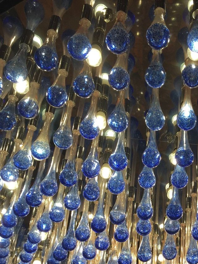 Lamparas de cristal de Murano
