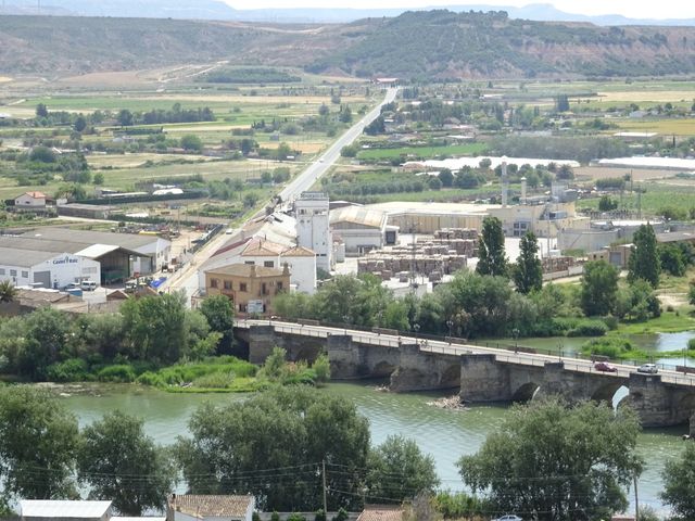 Puente romano sobre el Ebro 