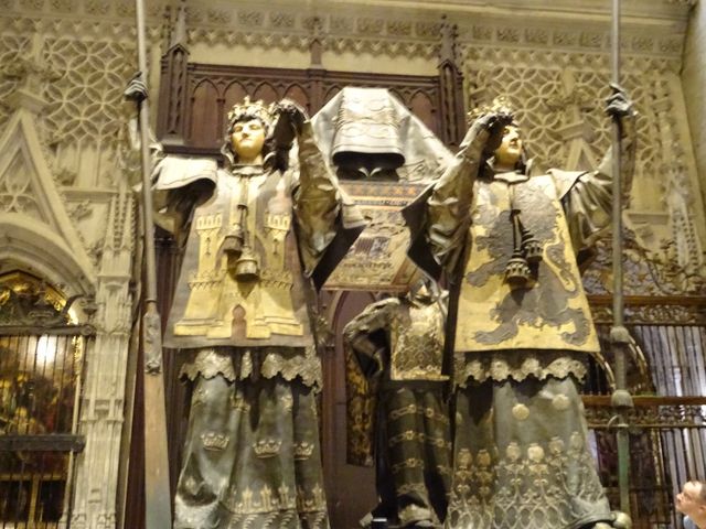 Tumba de Cristóbal Colón en la Catedral