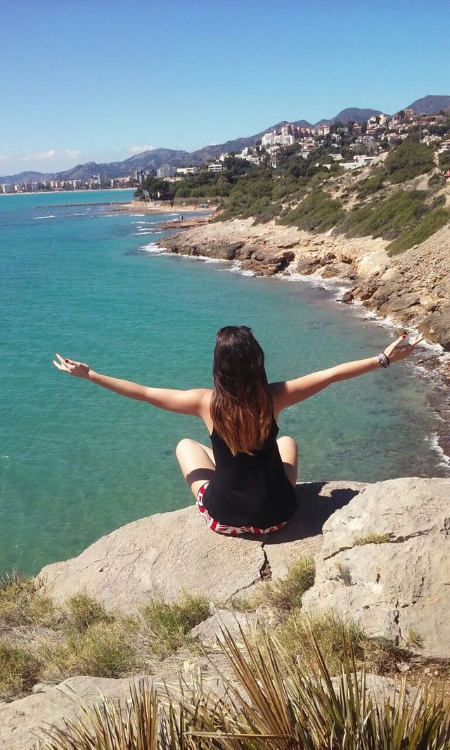 Disfrutando de las vistas
