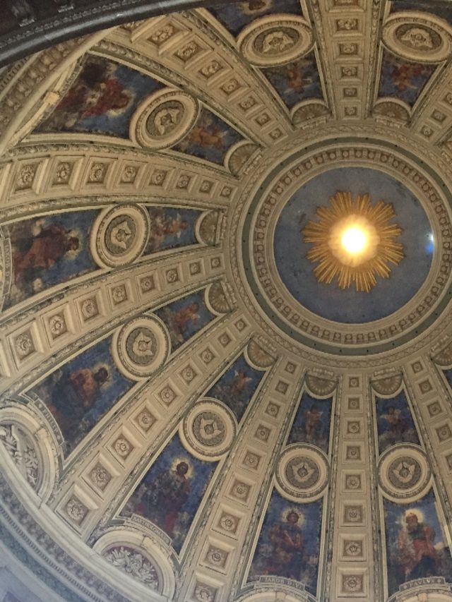 Cúpula de la iglesia del mármol