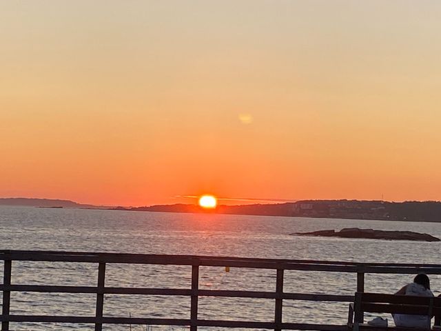 El sol se va poniendo
